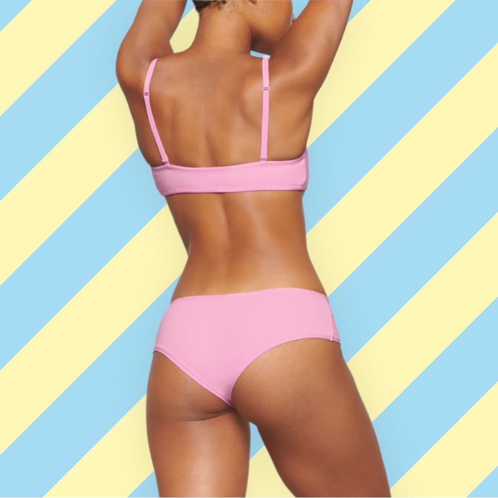 💜 NWT SKIMS Cotton Logo Hipstrer Panty- S- SOLD OUT 💜 - Picture 5 of 8